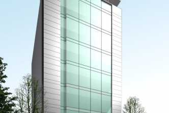 Công trình tòa nhà Trustbank - Công Ty CP Xây Dựng Thương Mại Phú An Gia